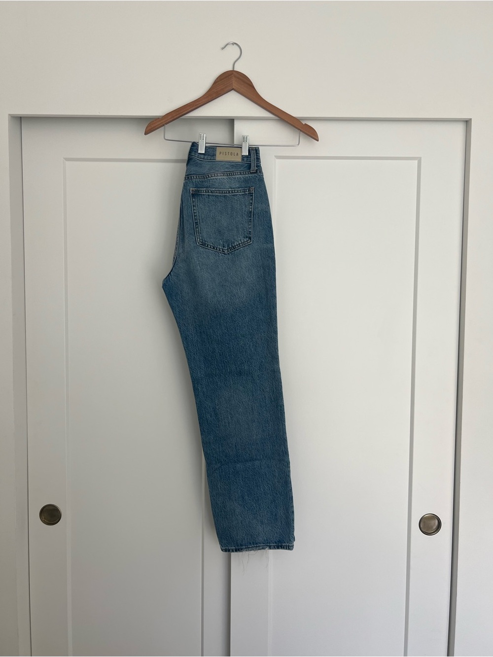 Pistola Cassie High Rise Straight-Leg Jeans - Picture 8 of 9